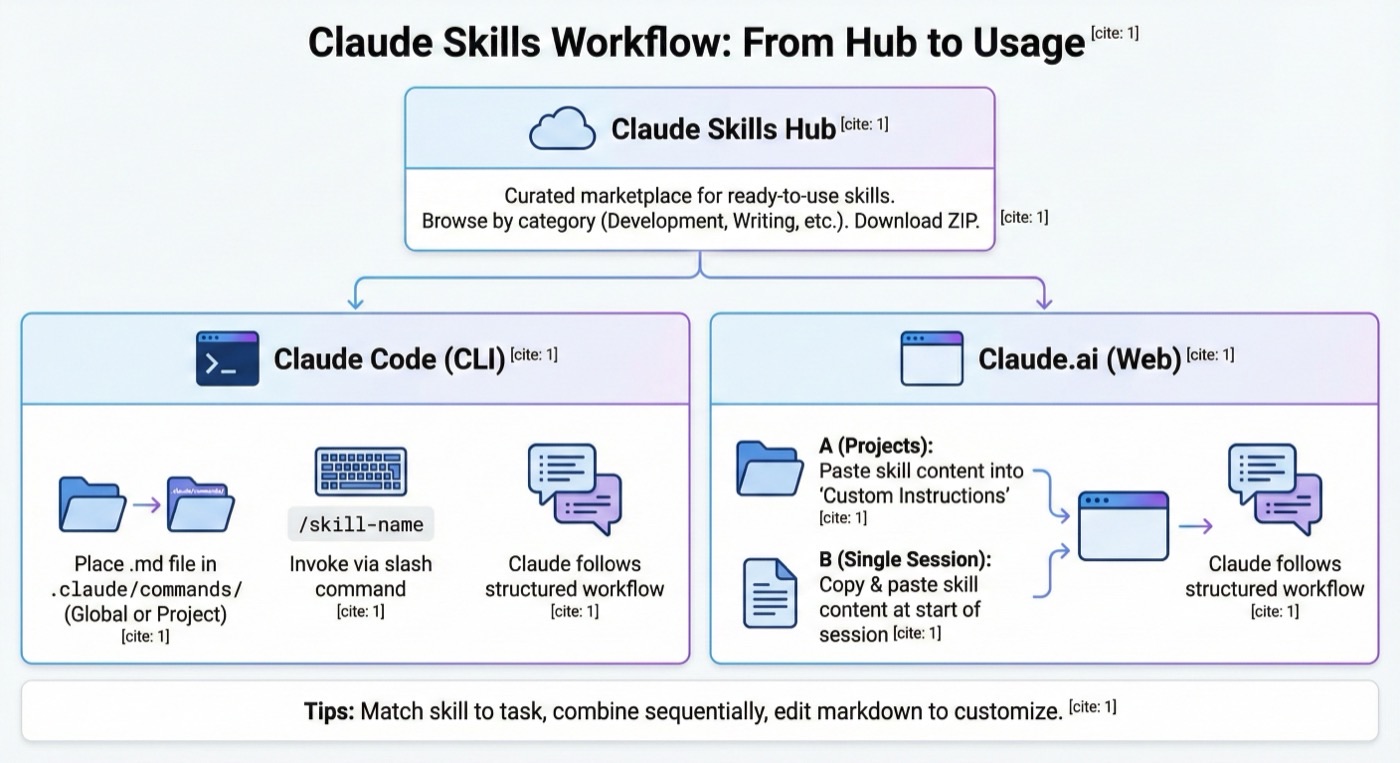 How to use Claude Skills in Claude Code and Claude.ai